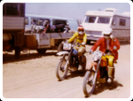 1977 Greenhorn Enduro, I'm on right